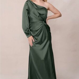 Revelry satin dress